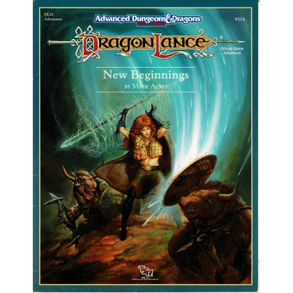 Dragonlance - DLS1 New Beginnings (jdr AD&D 2e édition en VO) 003
