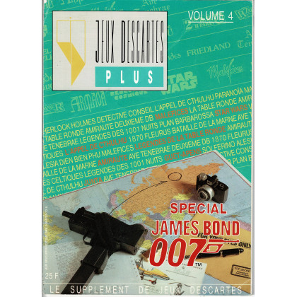 Jeux Descartes Plus Volume 4 - Spécial James Bond 007 (magazine Jeux Descartes en VF) 006