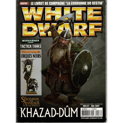 White Dwarf N° 157 (magazine de jeux de figurines Games Workshop en VF) 001