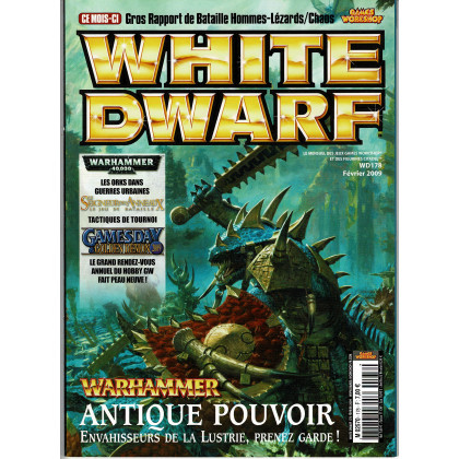White Dwarf N° 178 (magazine de jeux de figurines Games Workshop en VF) 001