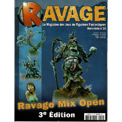 Ravage N° 10 Hors-Série - Ravage Mix Open 3e édition (le Magazine des Jeux de Stratégie Fantastique) 001