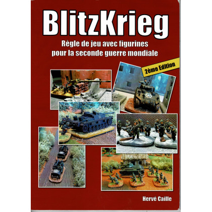BlitzKrieg - Règle de jeu avec figurines pour la seconde guerre mondiale (Livre V2 en VF) 001