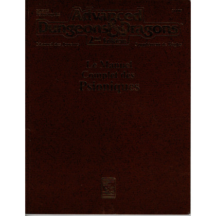 MJSR5 Le Manuel Complet des Psioniques (jdr AD&D 2e édition en VF) 007