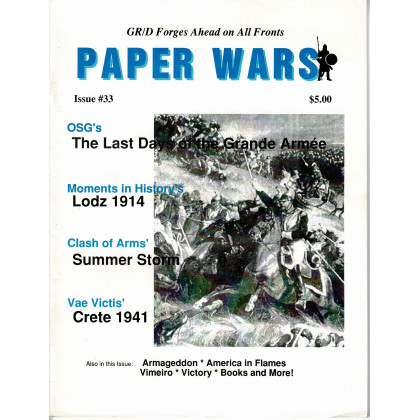 Paper Wars - Issue 33 (magazine wargames en VO) 001