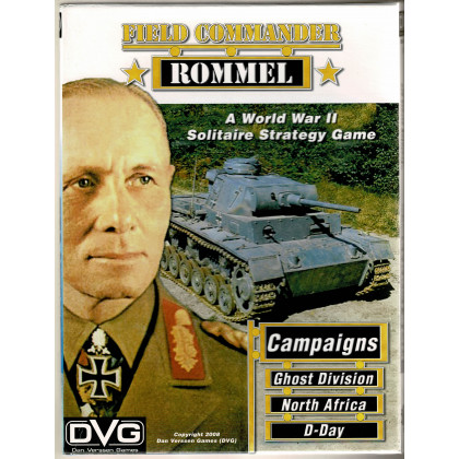 Field Commander Rommel - First Edition (wargame solitaire DVG en VO) 001