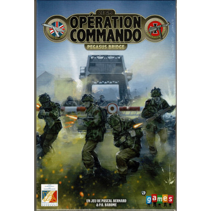 Opération Commando - Pegasus Bridge (wargame d'Ajax Games en VF) 001