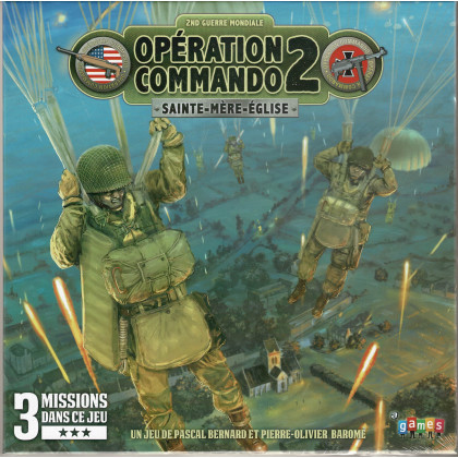 Opération Commando - Sainte-Mère-Eglise (wargame d'Ajax Games en VF) 001