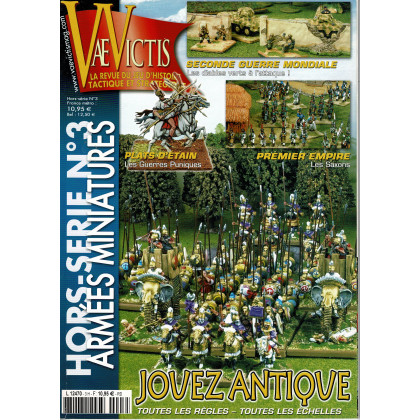 Vae Victis N° 3 Hors-Série Armées Miniatures (La revue du Jeu d'Histoire tactique et stratégique) 003