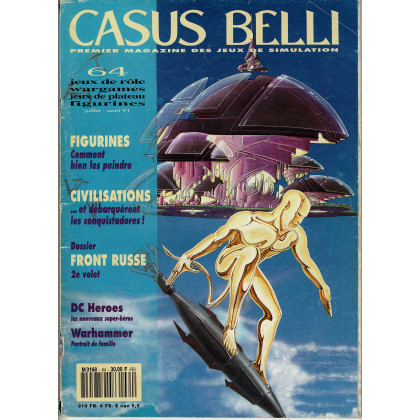 Casus Belli N° 64 (Premier magazine des jeux de simulation) 010