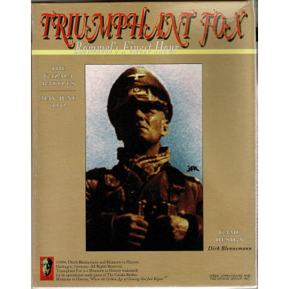 Triumphant Fox - Rommel's Finest Hour (wargame Moments in History en VO) 001