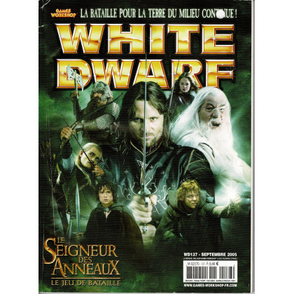 White Dwarf N° 137 (magazine de jeux de figurines Games Workshop en VF) 002
