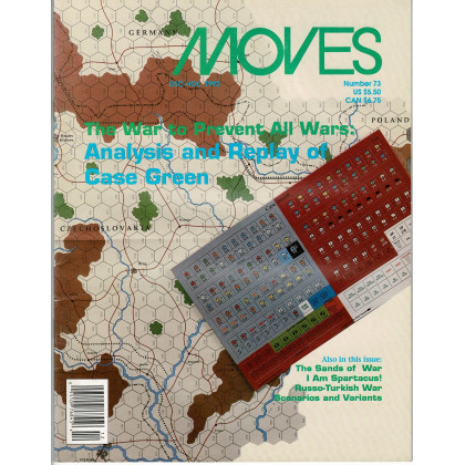 Moves 73 (magazine de wargames en VO) 001