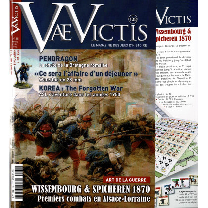 Vae Victis N° 138 avec wargame (Le Magazine des Jeux d'Histoire) 001