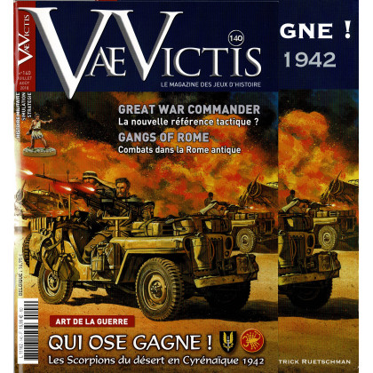Vae Victis N° 140 avec wargame (Le Magazine des Jeux d'Histoire) 001