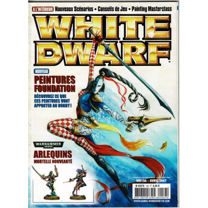 White Dwarf N° 156 (magazine de jeux de figurines Games Workshop en VF) 002