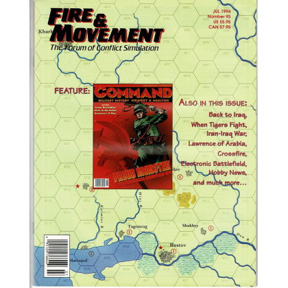 Fire & Movement 95 (magazine de wargames en VO) 001