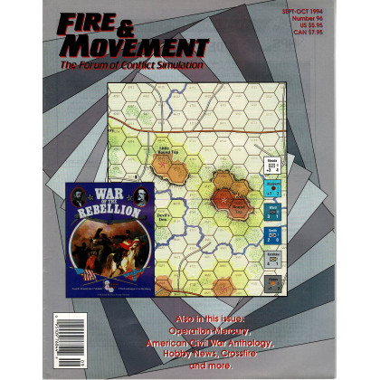 Fire & Movement 96 (magazine de wargames en VO) 001
