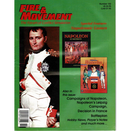 Fire & Movement 102 (magazine de wargames en VO) 001
