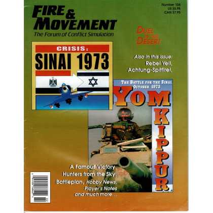 Fire & Movement 104 (magazine de wargames en VO) 001