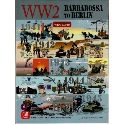 WW2 Barbarossa to Berlin - 1941 to 1945 (wargame Second Printing GMT en VO) 002
