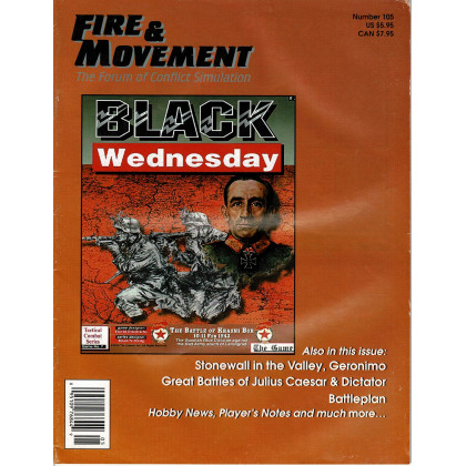 Fire & Movement 105 (magazine de wargames en VO) 001