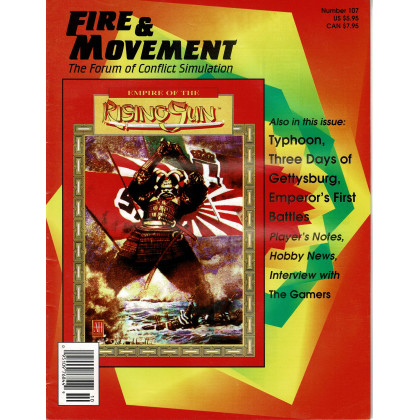 Fire & Movement 107 (magazine de wargames en VO) 001