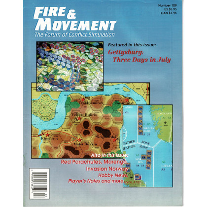 Fire & Movement 109 (magazine de wargames en VO) 001