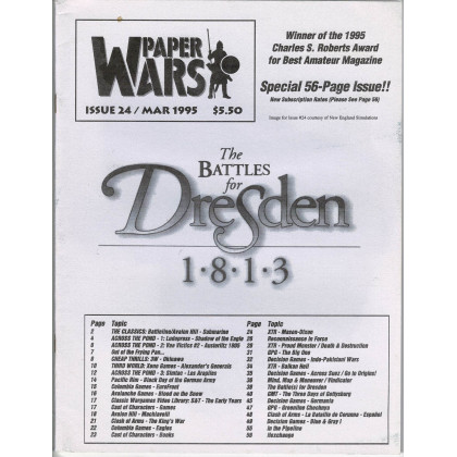 Paper Wars - Issue 24 (magazine wargames en VO) 001
