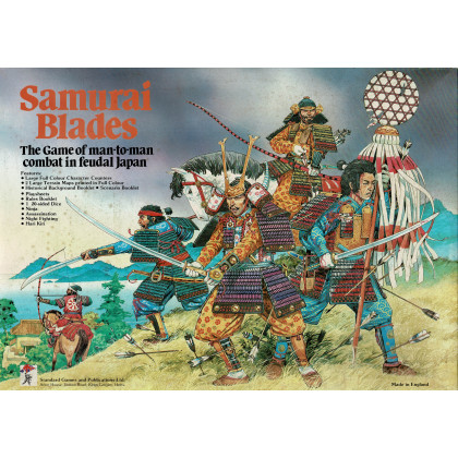 Samurai Blades (wargame de Standard Games and Publications en VO) 001