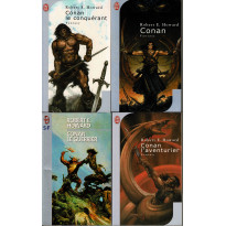 Lot 4 romans poche Conan le Barbare (livres Fantasy J'ai Lu en VF)