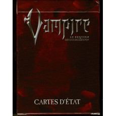 Paquet de cartes d'Etat (jdr Vampire Le Requiem 2e édition en VF)