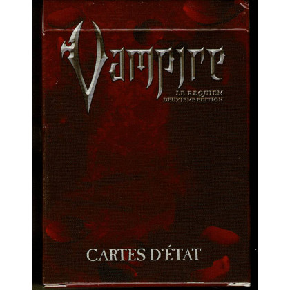 Paquet de Cartes d'Etat (jdr Vampire Le Requiem 2e édition en VF) 001
