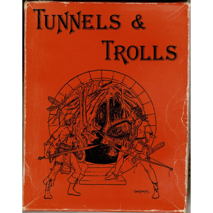 Tunnels & Trolls  - Boîte de base V5 2nd Printing de 1980 (jdr Flying Buffalo en VO) 001
