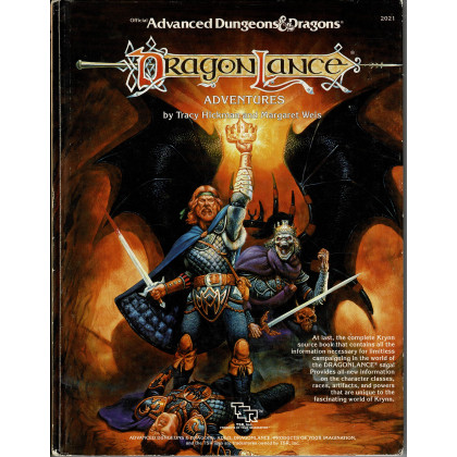 Dragonlance - Adventures (jdr AD&D 1ère édition en VO) 002