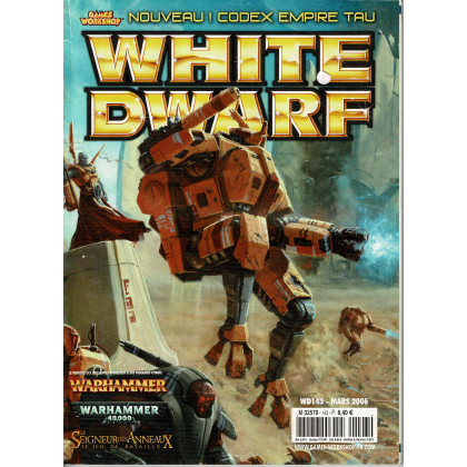 White Dwarf N° 143 (magazine de jeux de figurines Games Workshop en VF) 001