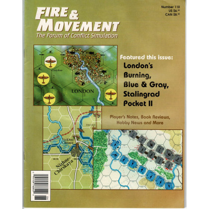 Fire & Movement 110 (magazine de wargames en VO) 001