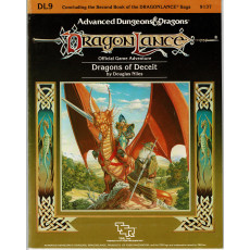Dragonlance - DL9 Dragons of Deceit (jdr AD&D 1ère édition en VO)
