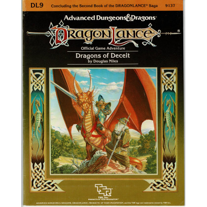 Dragonlance - DL9 Dragons of Deceit (jdr AD&D 1ère édition en VO) 002