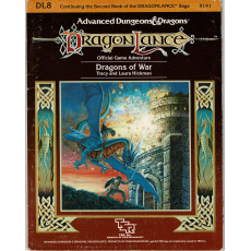 Dragonlance - DL8 Dragons of War (jdr AD&D 1ère édition en VO)