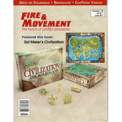 Fire & Movement 130 (magazine de wargames en VO) 001