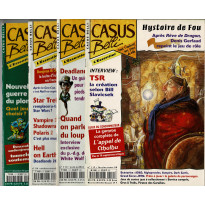 Lot Casus Belli N° 112-114-116-117 sans encarts (magazines de jeux de rôle)