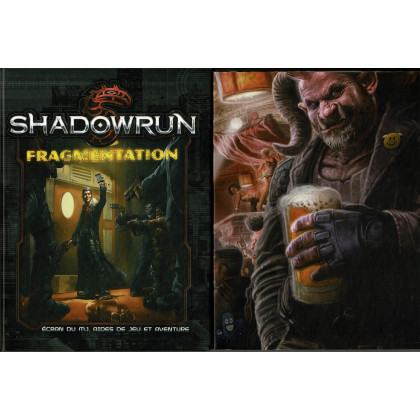 Shadowrun 5e édition - Ecran du MJ & Fragmentation (jdr Black Book Editions en VF) 001