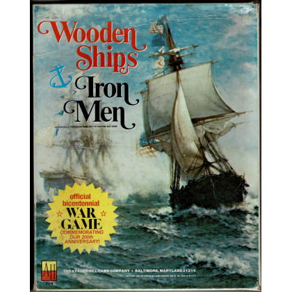 Wooden Ships & Iron Men (wargame Avalon Hill 1ère édition en VO) 005