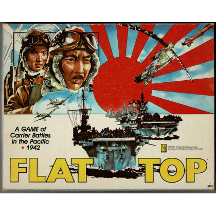 Flat Top - A Game of Carrier Battles in the Pacific 1942 (wargame d'Avalon Hill en VO) 002