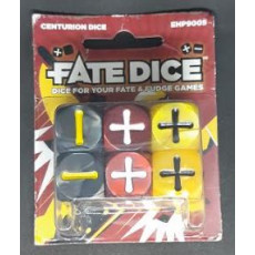 Fate Dice - Set de 12 dés Centurion Dice (blister d'Evil Hat Productions en VO)