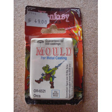 OR-6521 Orcs - Mould for Metal Casting (moule de figurines en plomb Prince August)