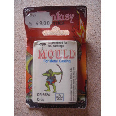 OR-6524 Orcs - Mould for Metal Casting (moule de figurines en plomb Prince August)