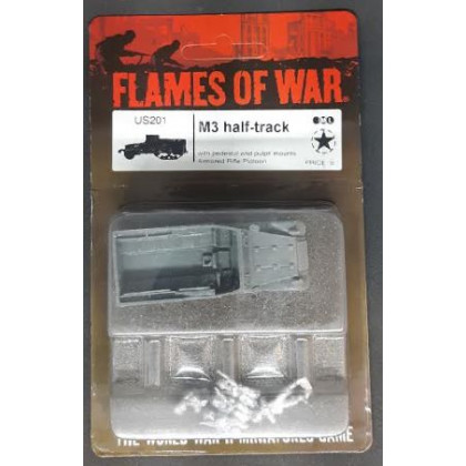 US201 - M3 Half-track (blister figurine Flames of War en VO) 001