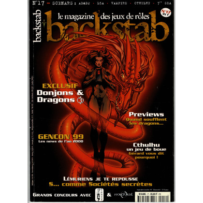 Backstab N° 17 (le magazine des jeux de rôles) 005