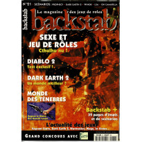 Backstab N° 21 (le magazine des jeux de rôles)